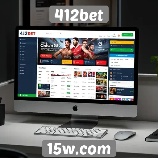 Análise da interface do usuário do site 412bet